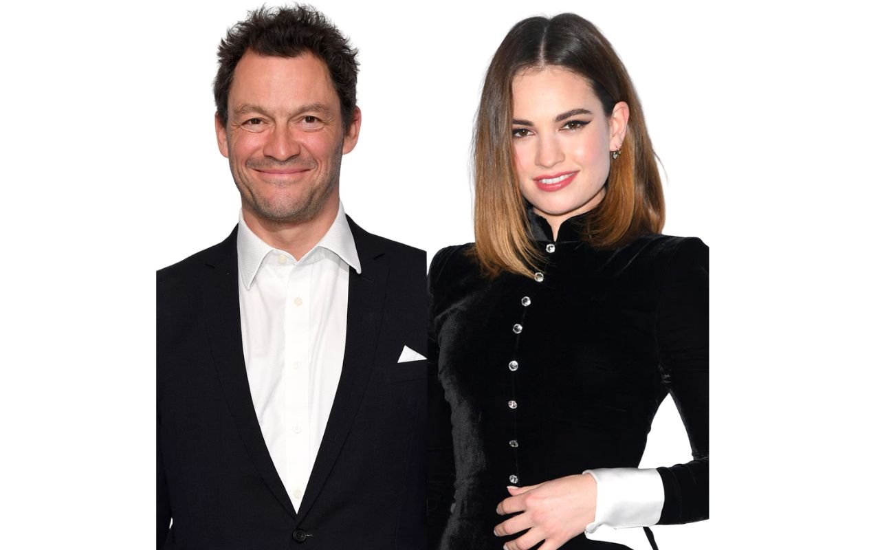 dominic west lily james